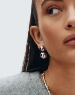 Sphere Earrings S Steel EDBLAD FW25-26 - Image 2