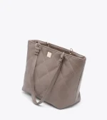 SHOULDER BAG WITH SEAMS AND DOUBLE HANDLES AXEL FW25-26 - Image 3