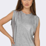 Γυναικείο Πουλόβερ σε Ασημί ONLY FW25-26