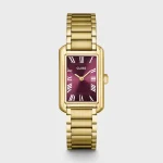 Belisenna Watch Steel, Wine, Gold Color CLUSE FW25-26