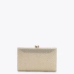 EVENING BAG WITH METAL FRAME AND RHINESTONE MESH AXEL FW25-26