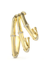 STEEL BAMBOO Earrings Gold GUESS FW25-26