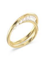 STEEL TINY PEARLY Gold Ring With Pearls GUESS FW25-26