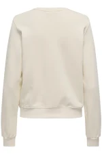 Frederikka Φούτερ σε Λευκό ONLY FW25-26 - Image 2