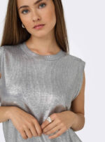 Women's Sweater Silver ONLY FW25-26 - Image 3