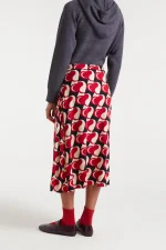 Μίντι φούστα με στάμπα Heart Attack COMPANIA FANTASTICA FW25-26 - Image 3