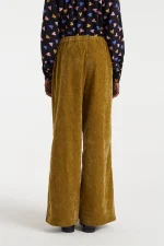 Ochre velvet trousers COMPANIA FANTASTICA FW25-26 - Image 3