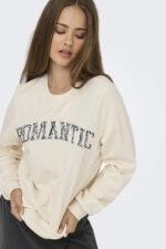 Frederikka Φούτερ σε Λευκό ONLY FW25-26 - Image 3