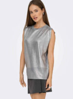 Women's Sweater Silver ONLY FW25-26 - Image 4