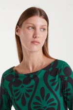 Μακρύ φόρεμα με μπαρόκ τύπωμα COMPANIA FANTASTICA FW25-26 - Image 4