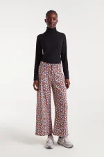 Black high-neck T-shirt COMPANIA FANTASTICA FW25-26 - Image 5