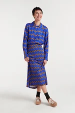 Skouros Big Print Shirt COMPANIA FANTASTICA FW25-26 - Image 5