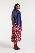 Μίντι φούστα με στάμπα Heart Attack COMPANIA FANTASTICA FW25-26 - Image 5
