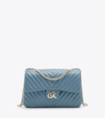 CAPITONE SHOULDER BAG WITH DOUBLE CHAIN AXEL FW25-26