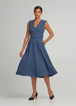 Μίντι κλος φόρεμα με ζώνη LYNNE FW25-26 - Image 2