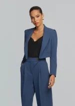 Σακάκι μπολερό με πέτο LYNNE FW25-26 - Image 3