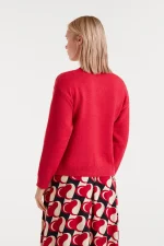Ζακάρ πουλόβερ με στάμπα σκύλου σκι COMPANIA FANTASTICA FW25-26 - Image 3