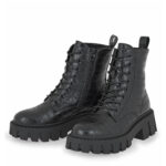 Women's boots black croco SEVEN FW25-26 - Image 4