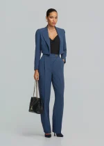 Σακάκι μπολερό με πέτο LYNNE FW25-26 - Image 4