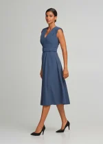 Μίντι κλος φόρεμα με ζώνη LYNNE FW25-26 - Image 4