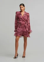 Mini dress with ruffles LYNNE FW25-26 - Image 4