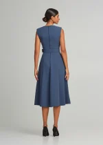 Μίντι κλος φόρεμα με ζώνη LYNNE FW25-26 - Image 5