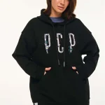 Γυναικειο Φουτερ με κουκουλα, τυπωμα και κεντημα - SERPENTINE PCP FW25-26