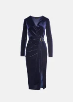 Μίντι εφαρμοστό φόρεμα με όψη βελούδου LYNNE FW25-26