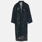 Manto cardigan in devore fabric LYNNE FW25-26