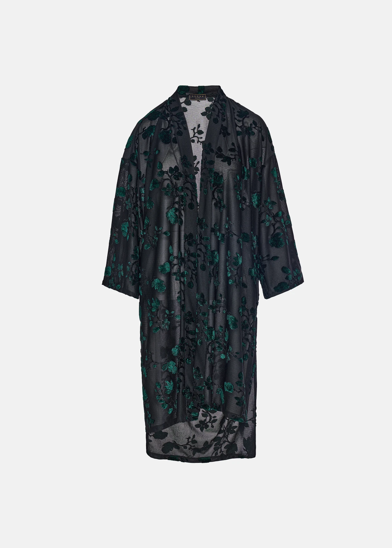 1 Ζακέτα μαντό σε devore ύφασμα LYNNE FW25-26 - Image 1