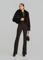 Faux γούνα με μίνκ όψη LYNNE FW25-26 - Image 3