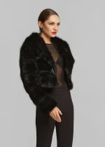 Faux γούνα με μίνκ όψη LYNNE FW25-26 - Image 5
