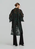 Ζακέτα μαντό σε devore ύφασμα LYNNE FW25-26 - Image 6