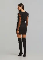 Μίνι πουά φόρεμα από τούλι LYNNE FW25-26 - Image 6