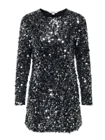 Φόρεμα κοκτέιλ Anika Μαύρο Loose Fit ONLY FW25-26 - Image 6