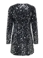 Φόρεμα κοκτέιλ Anika Μαύρο Loose Fit ONLY FW25-26 - Image 7