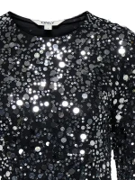 Φόρεμα κοκτέιλ Anika Μαύρο Loose Fit ONLY FW25-26 - Image 8