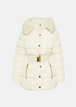 Μπουφάν με κουκούλα και faux γούνα LYNNE FW25-26