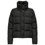 Short Women's Puffer Jacket Black ONLY FW25-26