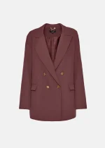 Double-breasted crepe jacket LYNNE FW25-26
