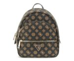 Γυναικεία Tσάντα MANHATTAN SMALL BACKPACK MOCHA LOGO GUESS FW25-26
