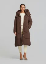 Long jacket with hood LYNNE FW25-26 - Image 2