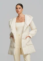Μπουφάν με έντονη κουκούλα LYNNE FW25-26 - Image 2