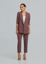 Double-breasted crepe jacket LYNNE FW25-26 - Image 2