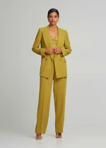 Σταυρωτό κρεπ σακάκι LYNNE FW25-26 - Image 2