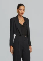 Σακάκι μπολερό με πέτο LYNNE FW25-26 - Image 3