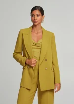 Σταυρωτό κρεπ σακάκι LYNNE FW25-26 - Image 3