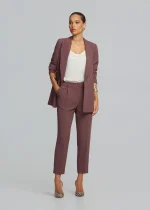 Double-breasted crepe jacket LYNNE FW25-26 - Image 4