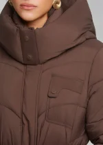 Long jacket with hood LYNNE FW25-26 - Image 5