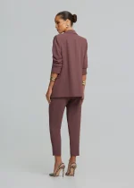 Double-breasted crepe jacket LYNNE FW25-26 - Image 5